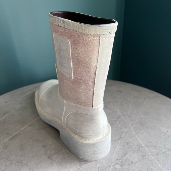 MM6 Maison Margiela Inside Out Moto Boot 38 - Picture 6 of 8